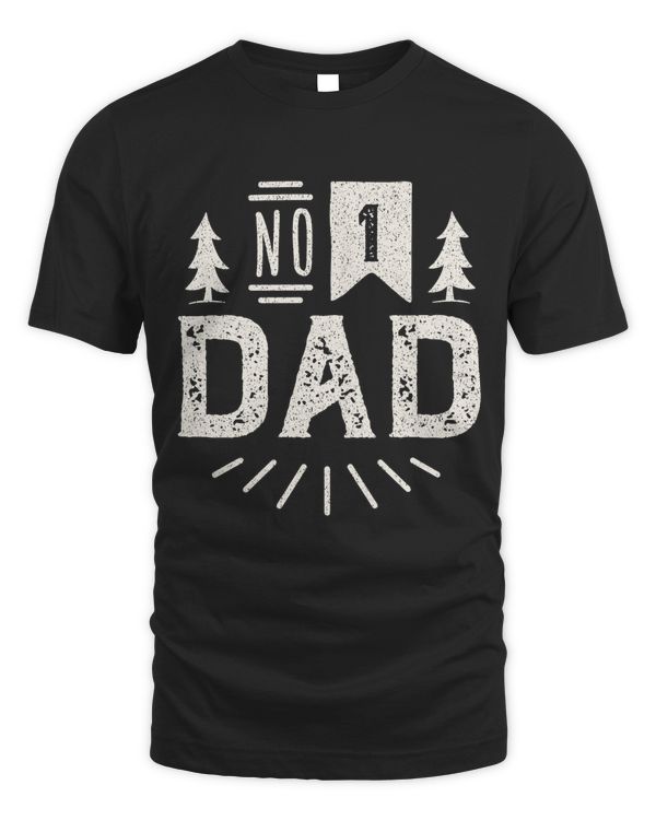 No 1 Dad T shirt- Father Day Gift, Christmas gift, Birthday gift, From Son, Daughter, Wife