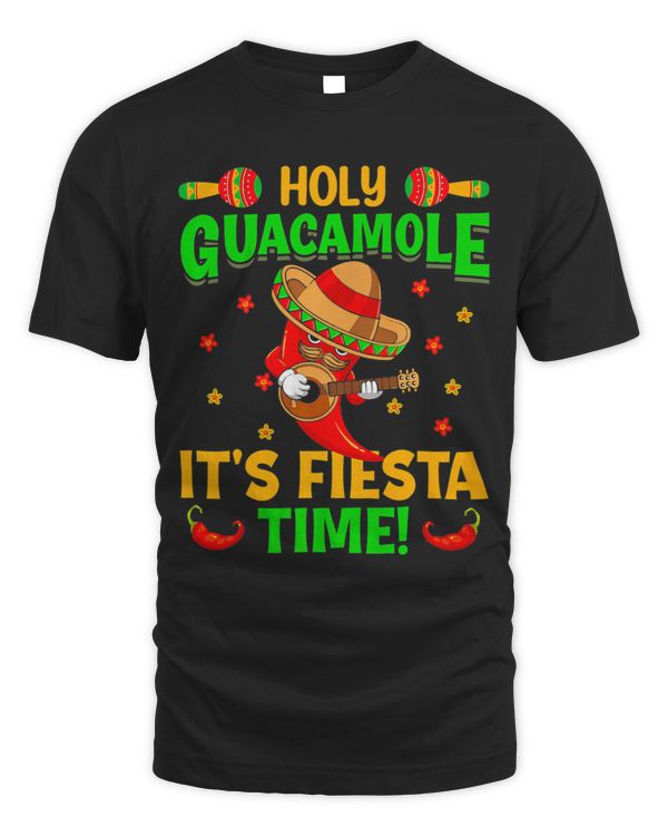 holy guacamole its fiesta time avocado peppers guitar out