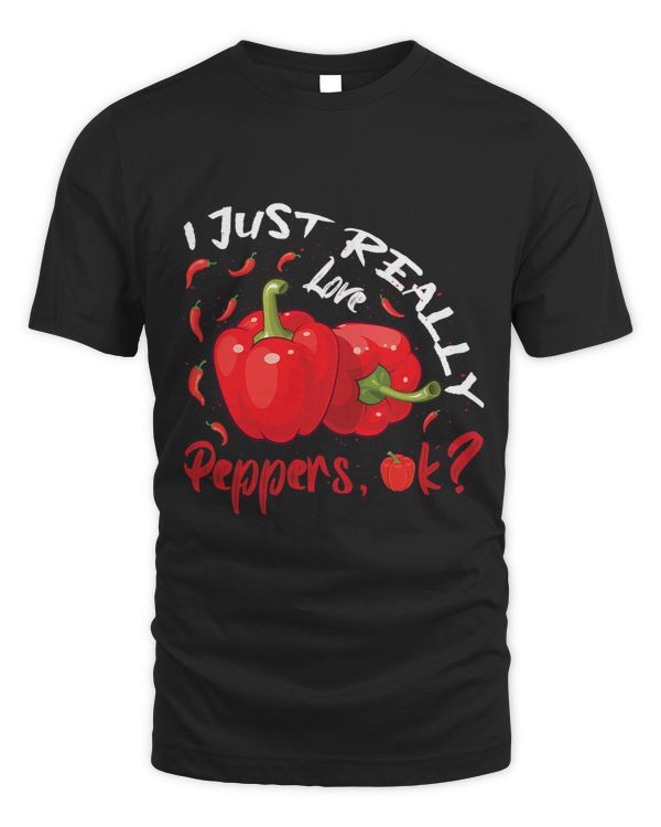 I Just Really Loves Red Peppers Vintage Vegetable
