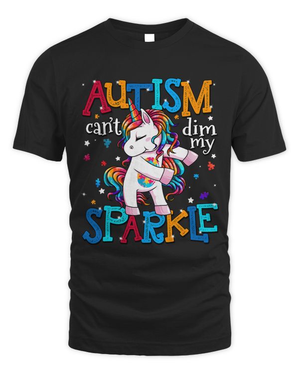 Autism Awareness Kids Unicorn Shirt For Autism Mom Girls