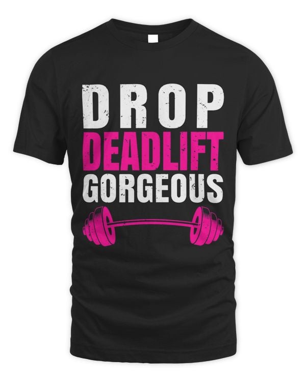 Drop Deadlift Gorgeous Barbell Strong Women Lift Workout
