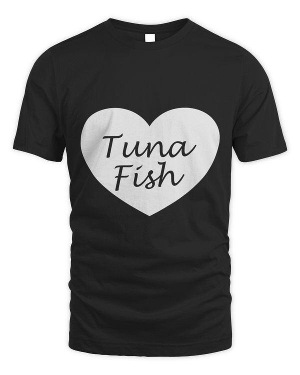 Tuna Fish Heart Apparel Unique Fishes Lover Design