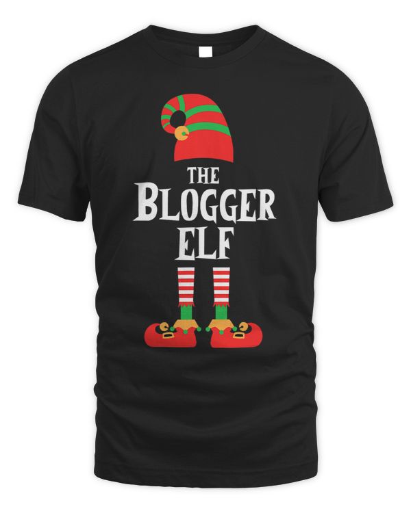 THE BLOGGER ELF Family Christmas Matching Group Design