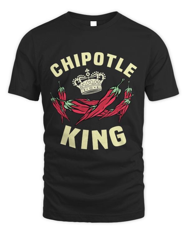 Mens Funny Chipotle King Design For Men Chili Pepper