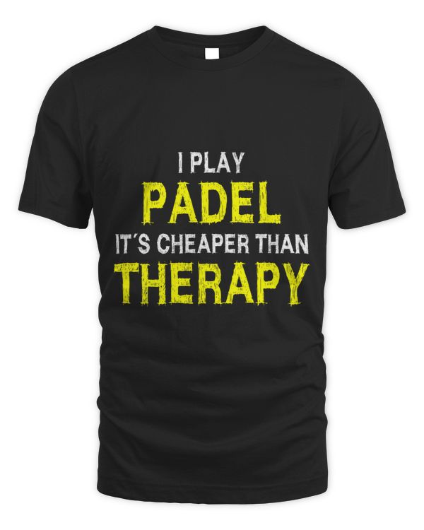 Mens padel trainer funny padel saying padel player