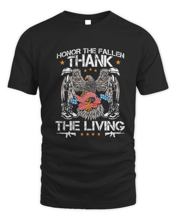 Veteran Honor The Fallen Thank The Living Usa Flag Gift Meaningful Gift