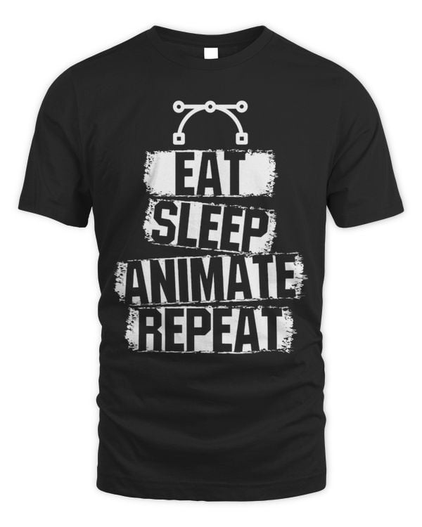 Eat Sleep Animate Repeat 3D Animator Graphic Artist