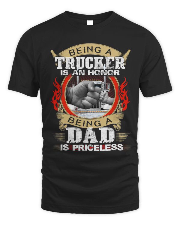 Semi Truck Driver Trucker Daddy Husband Being A Trucker