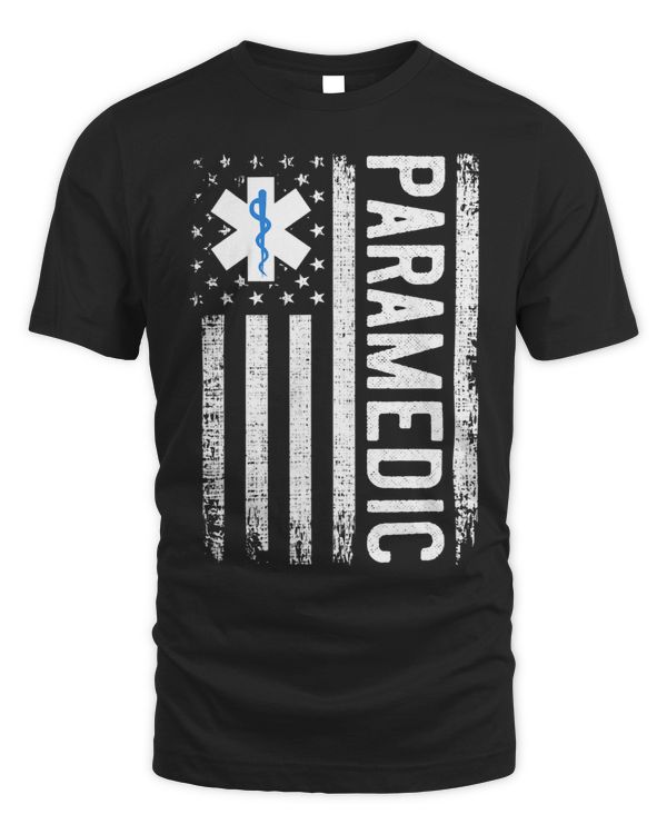 Paramedic American Flag First Responder EMT EMS Medical Flag