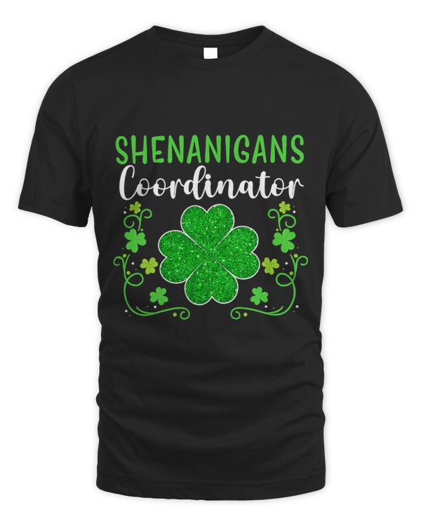 Shenanigans Coordinator Funny St Patricks Day Teacher 1
