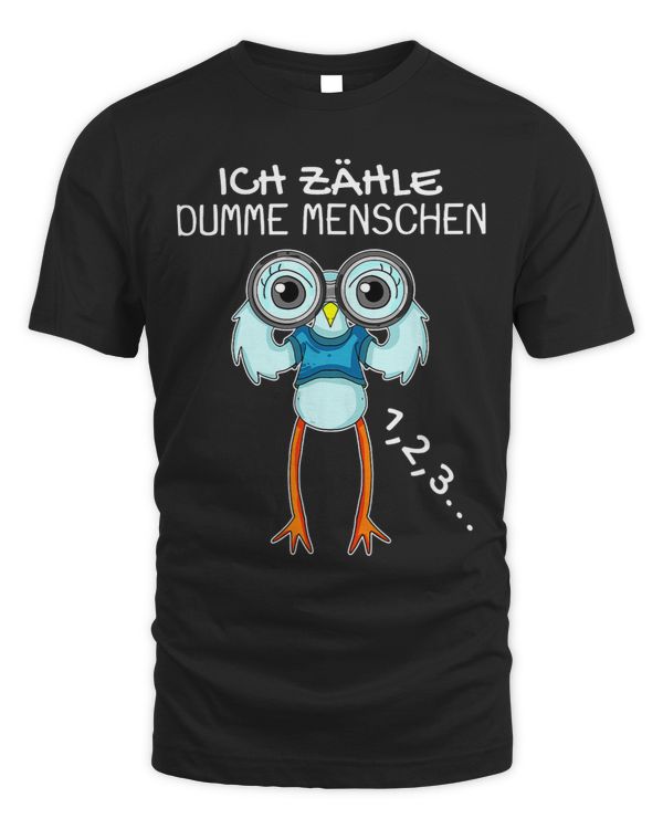 Seagull Lover with Binoculars 2Ich zählle Stumme Menschen Funny