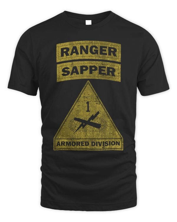 Ranger Sapper Armored Division Combat Engineer US Military