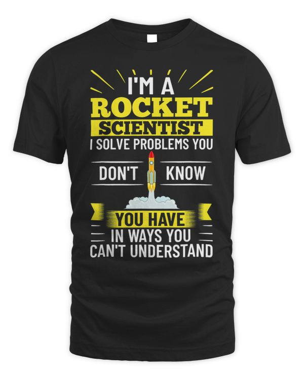 Rocket Science Spaceships Space Station Aerospace Scientist 3