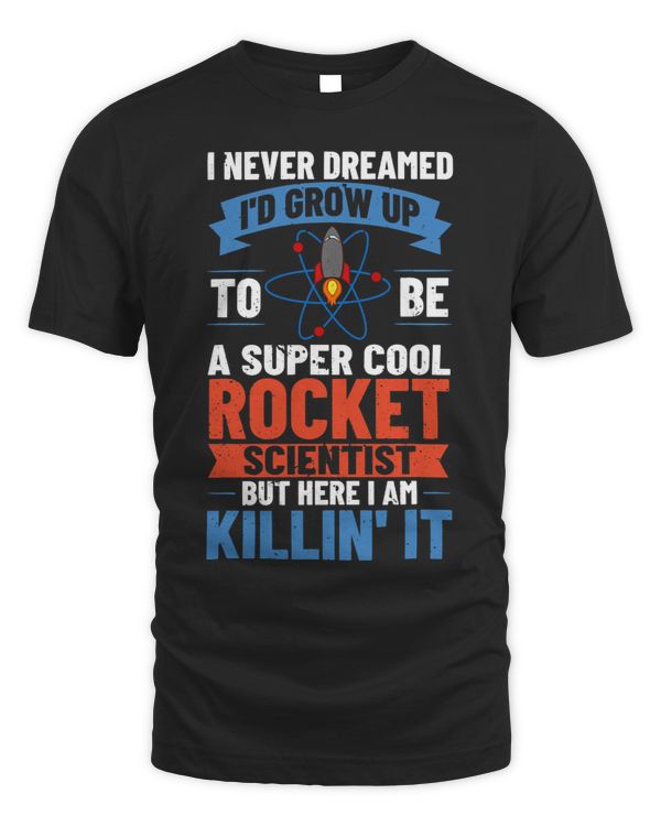 Rocket Science Spaceships Space Station Aerospace Scientist
