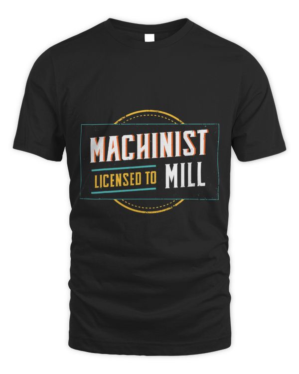 Mens Machinery Design for a Machinist 5