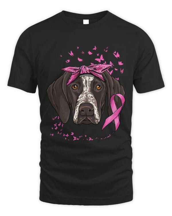 BC German Shorthaired Pointer Breast Cancer Awareness126 Cancer