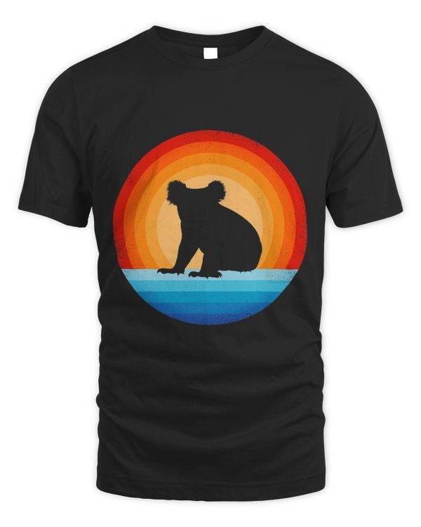 Koalas Retro Vintage 60 70s Sunset Mammal Animal Men Women