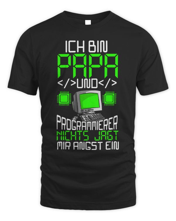 Mens Programmer Coding Informatiker Papa
