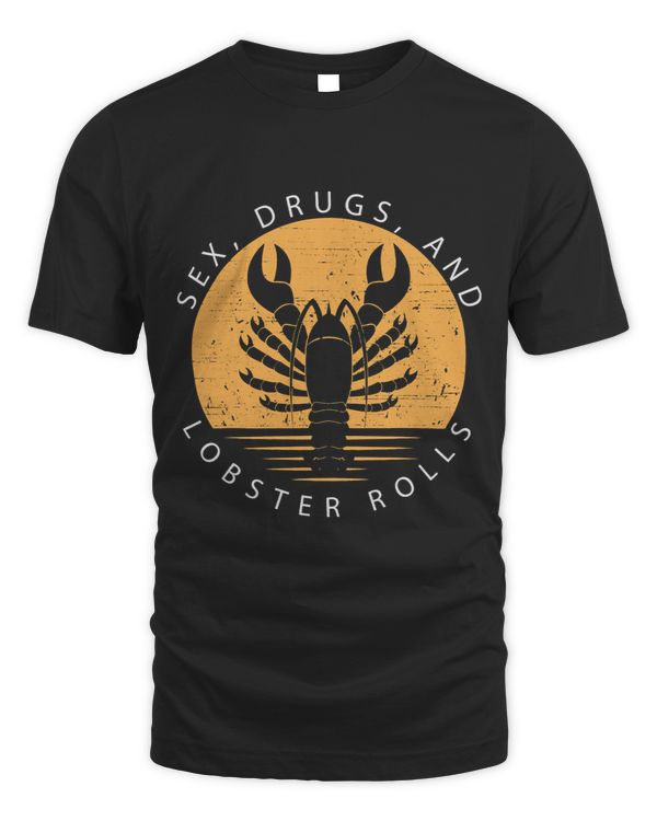 Lobsters Shirt Gift Funny Retro Vintage Style Men 2Women 43