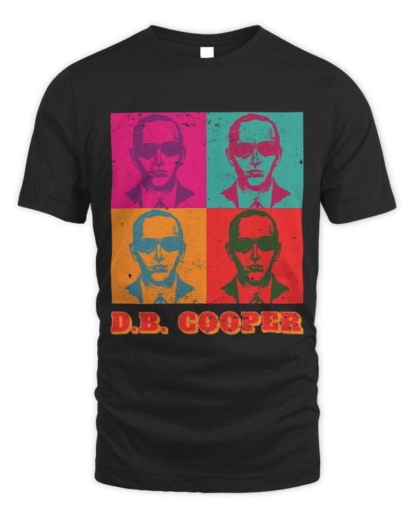 Cool As Db Cooper Pop Art 1971 Retro Skyjacking History