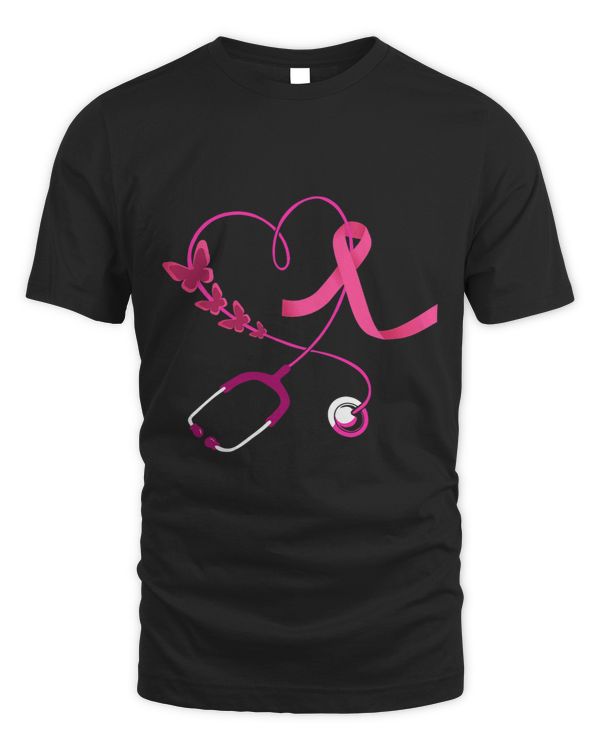 BC Nurse Love Stethoscope Breast Cancer Awareness Cancer