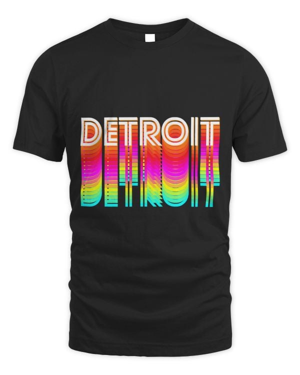 Detroit Techno Shirt EDM Rave DJ Clothing Detroit House 3