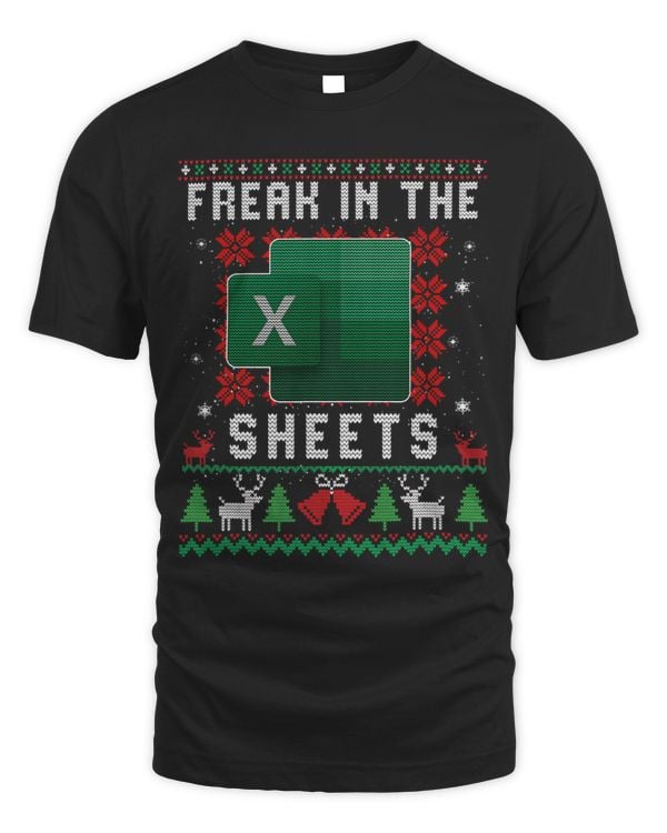 Freak In The Sheets Excel Spreadsheet Ugly Christmas Sweater