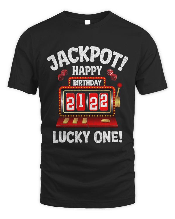 Jackpot Happy 22nd Birthday Bday Celebrant Slot Machine