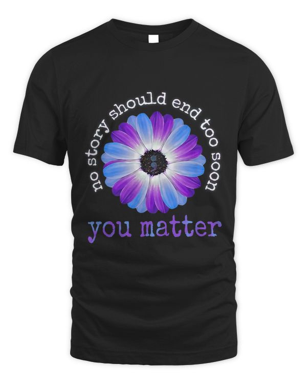 Suicide Prevention Your Life Matters Suicide Prevention Daisy Art