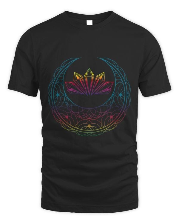 Colorful Crystals Stargazer Luna Stars Celestial Body Moon