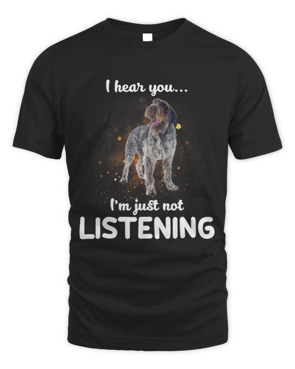 Wirehaired Pointing Griffon Dog I Hear You Not Listening