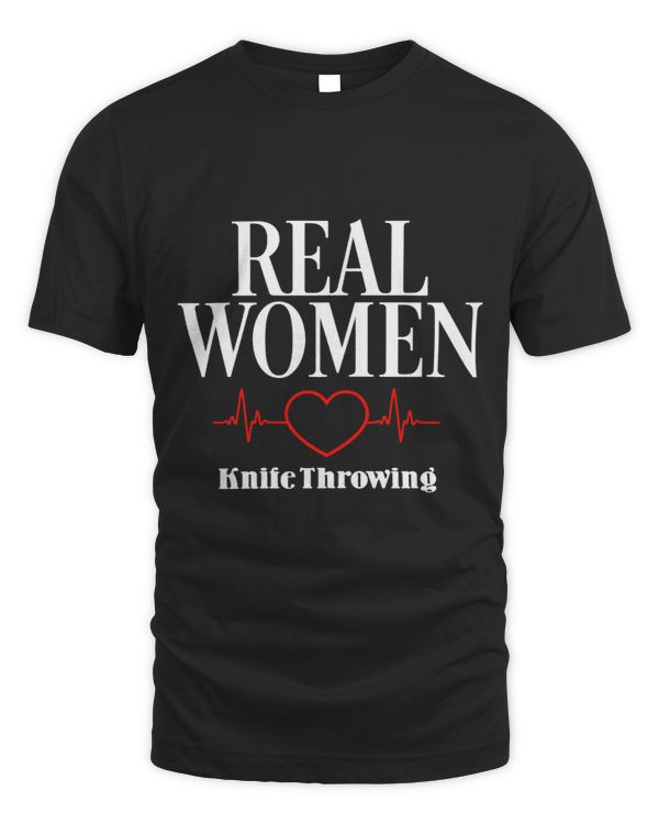 Womens Knife Throwing Hobby Graphic Themed Décor Womens