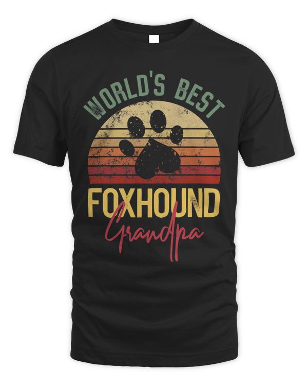 World´s Best Foxhound Grandpa