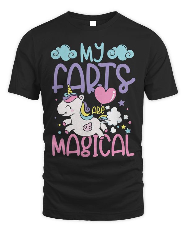 Womens My farts are magical rainbow magic