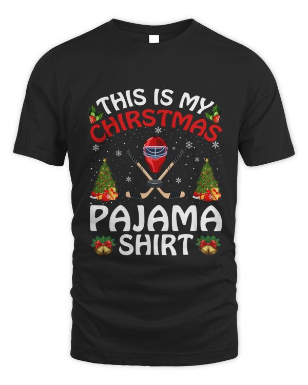 This is my Christmas Pajama shirt