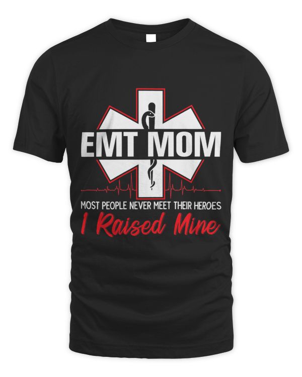 Womens EMT Mom Emergency Medical Technician Mothers Day Ambulance 1