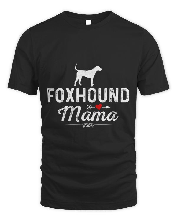 Womens FOXHOUND Mama funny Dog Mama Best Pet owner FOXHOUND Mom