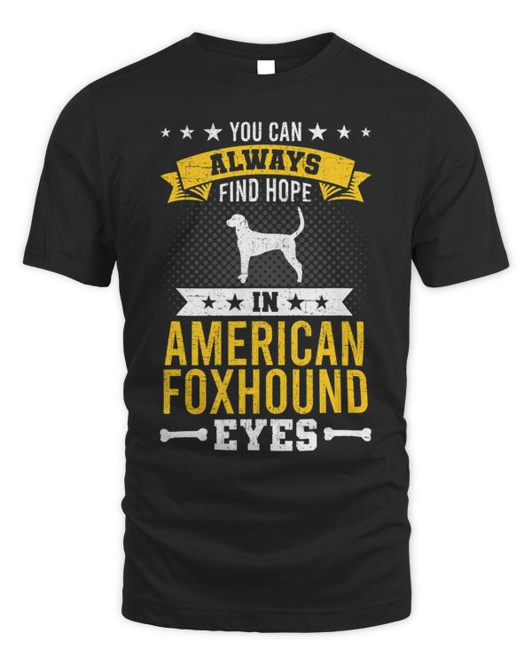 You Can Always Find Hope in American Foxhound Dog Eyes