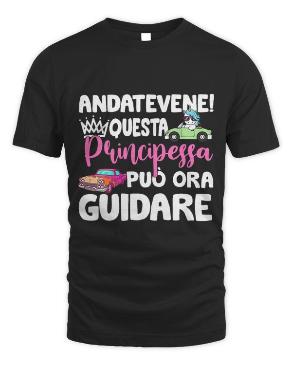 Womens Funny Princess Driving License