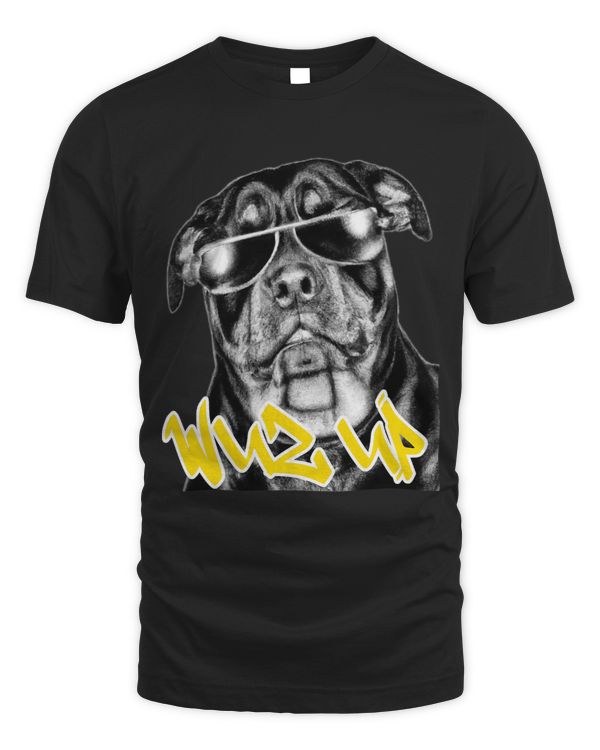 West coast rappers HIP HOP WUZ UP fashion Rottweiler