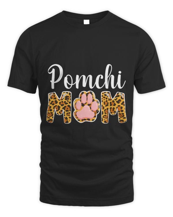 Womens Pomchi Mom Mama For Dog Lover Mothers Day
