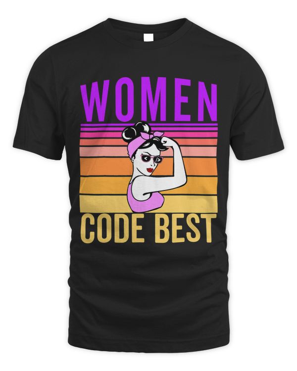 Women Code Best Coding Programming Gift Female Programmer