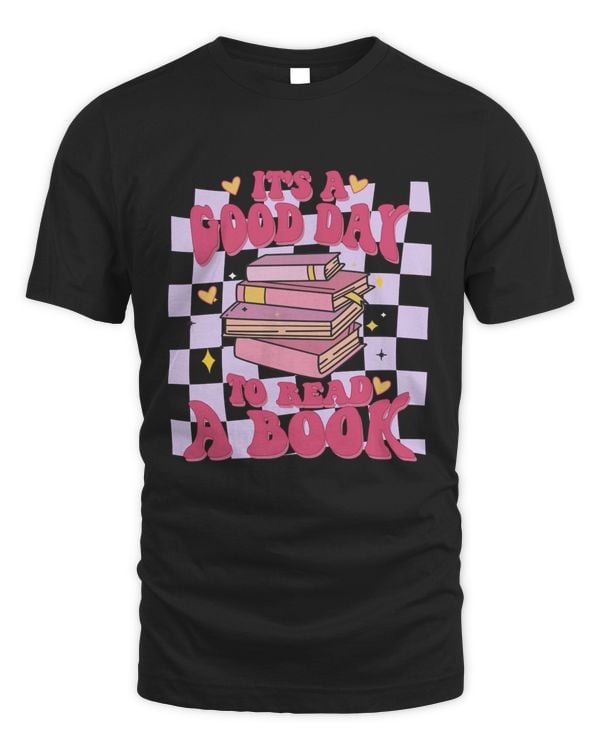 It's a Good Day to Read a Book Top Dark Color
