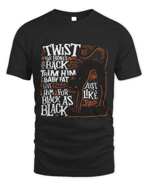 Twist The Bones Halloween Shirt Top Dark Color