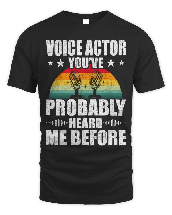 Voice Actor Vintage Actor Actress Acting