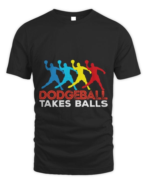 Dodgeball Takes Balls Funny Coach Catcher Dodge Pitch Player 1