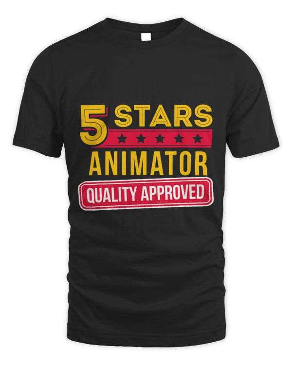 5 Stars Animator Funny Animation Drawing Gift