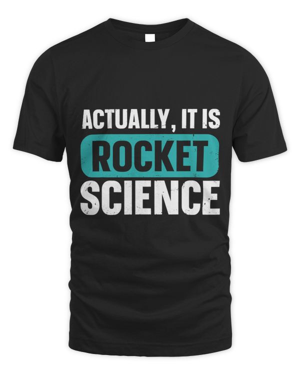 Actually it is rocket science Quote for a Rocket scientist