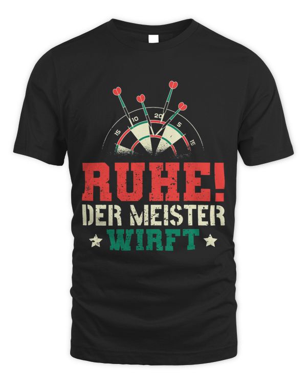 Dart Player Darts Calm The Master Throws 1