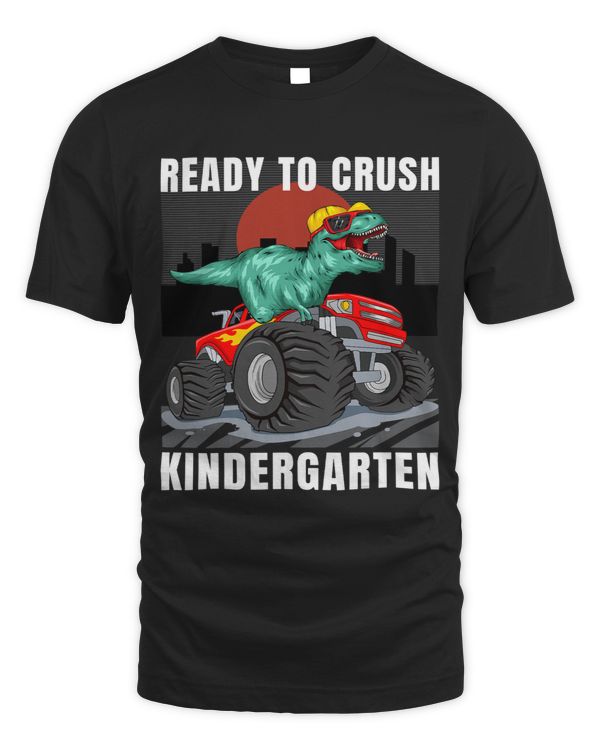 Ready to Crush Kindergarten Dinosaur Kids for Back to School